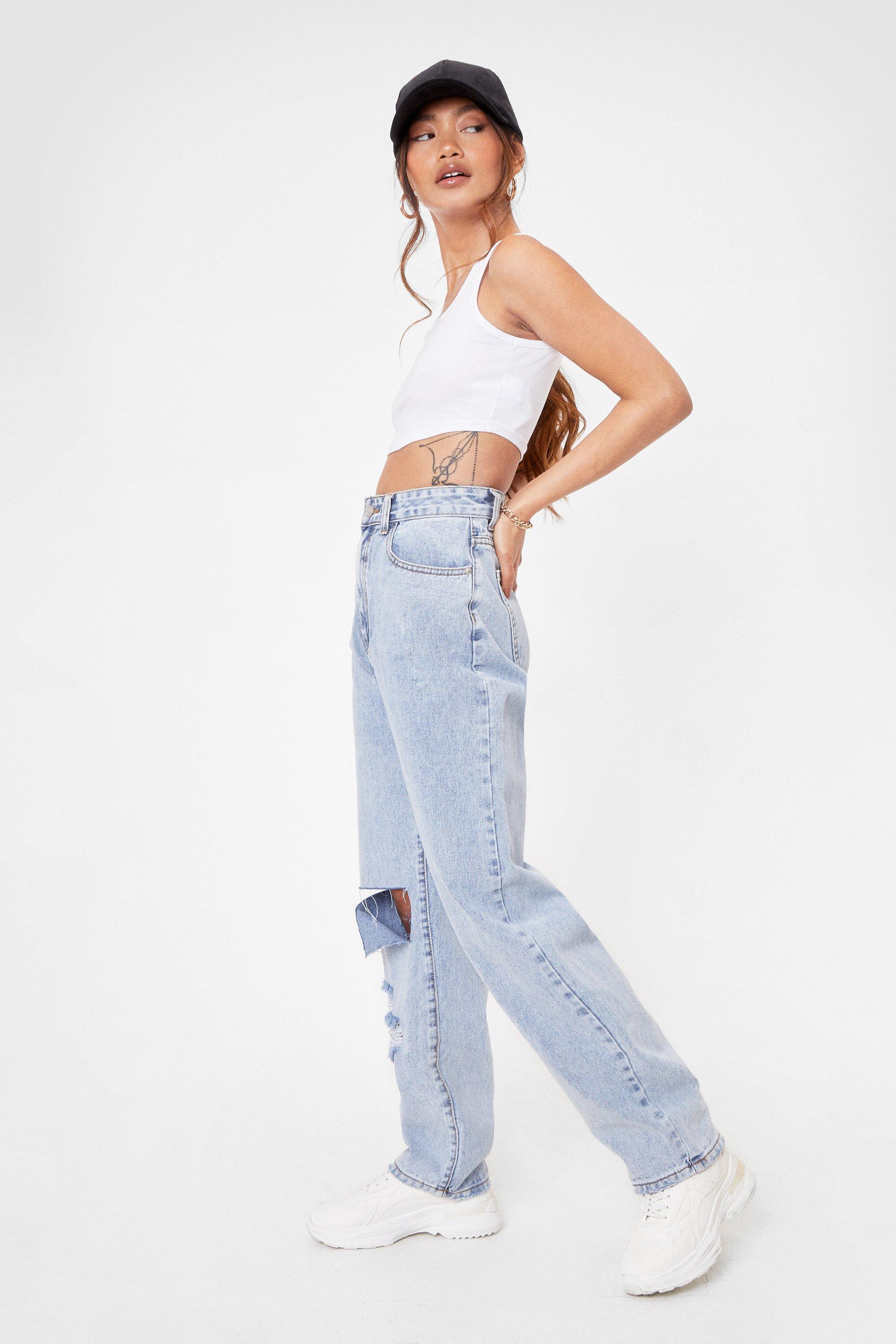 Petite acid wash hot sale jeans